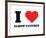 I Heart Elbow Patches-null-Framed Giclee Print