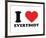 I Heart Everybody-null-Framed Giclee Print