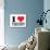 I Heart Everything I Shouldn't-null-Giclee Print displayed on a wall