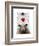 I Heart Ewe-Fab Funky-Framed Art Print