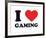 I Heart Gaming-null-Framed Giclee Print