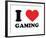 I Heart Gaming-null-Framed Giclee Print