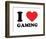 I Heart Gaming-null-Framed Giclee Print