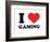 I Heart Gaming-null-Framed Giclee Print