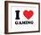 I Heart Gaming-null-Framed Giclee Print