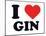 I Heart Gin-null-Mounted Giclee Print