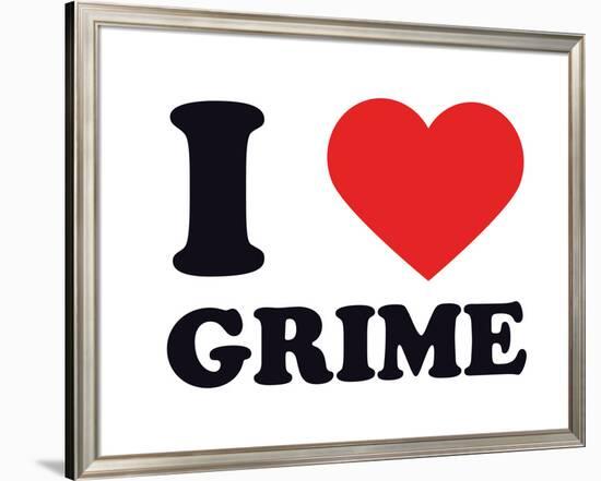 I Heart Grime-null-Framed Giclee Print