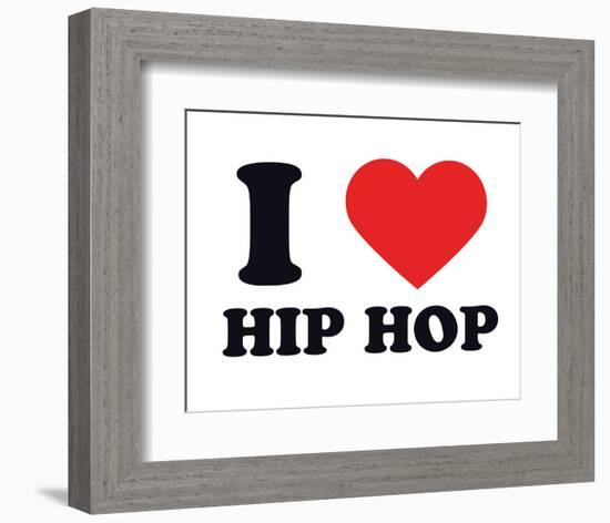 I Heart Hip Hop-null-Framed Giclee Print