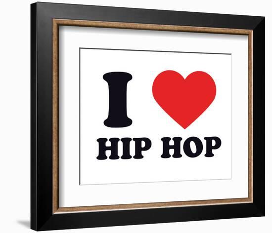I Heart Hip Hop-null-Framed Giclee Print
