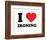 I Heart Ironing-null-Framed Giclee Print