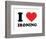 I Heart Ironing-null-Framed Giclee Print