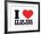 I Heart it in the morning-null-Framed Giclee Print