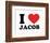 I Heart Jacob-null-Framed Giclee Print