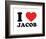 I Heart Jacob-null-Framed Giclee Print