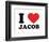 I Heart Jacob-null-Framed Giclee Print