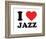 I Heart Jazz-null-Framed Giclee Print