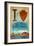 I Heart Lake Mead National Recreation Area-Lantern Press-Framed Art Print