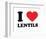 I Heart Lentils-null-Framed Giclee Print