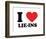 I Heart Lie-Ins-null-Framed Giclee Print