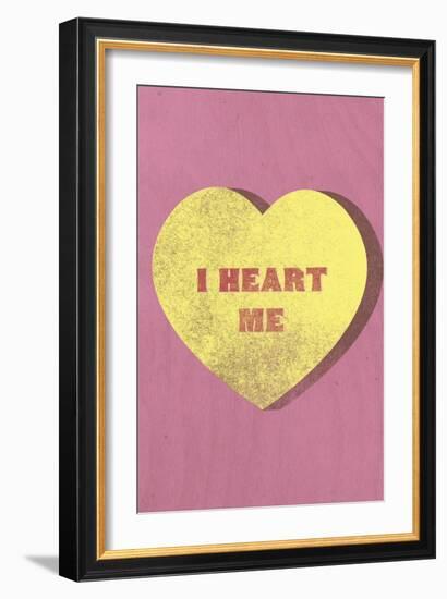 I Heart Me Candy-null-Framed Art Print