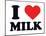 I Heart Milk-null-Mounted Giclee Print