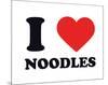 I Heart Noodles-null-Mounted Giclee Print