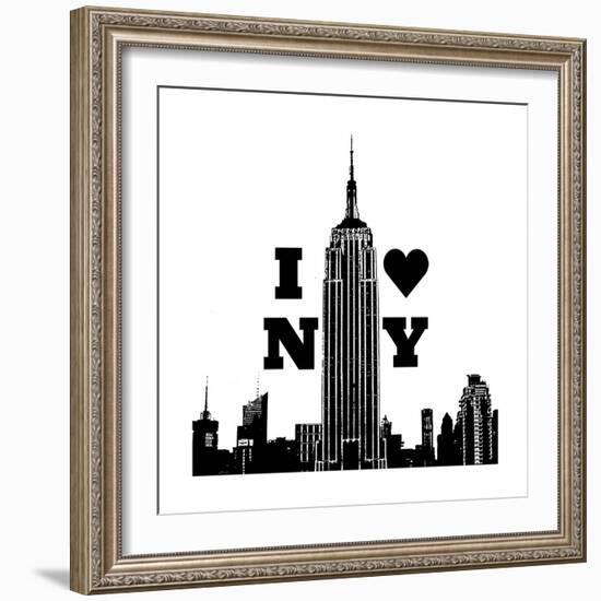 I Heart NY-Emily Navas-Framed Premium Giclee Print