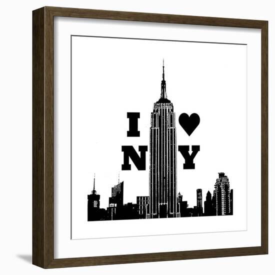 I Heart NY-Emily Navas-Framed Premium Giclee Print