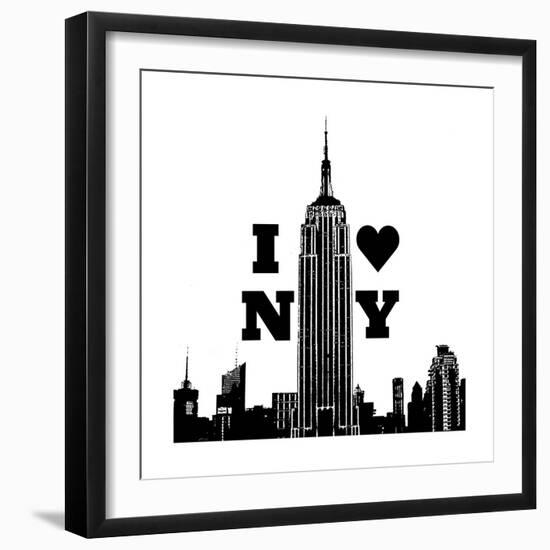 I Heart NY-Emily Navas-Framed Premium Giclee Print