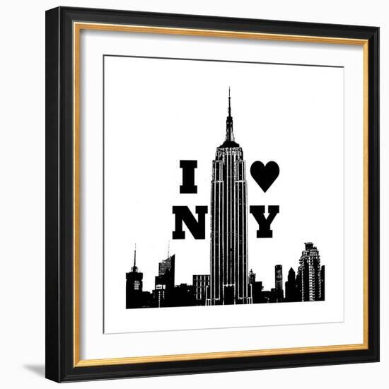 I Heart NY-Emily Navas-Framed Premium Giclee Print