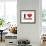 I Heart Pigeons-null-Framed Giclee Print displayed on a wall