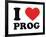 I Heart Prog-null-Framed Giclee Print