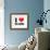 I Heart Sushi-null-Framed Giclee Print displayed on a wall