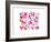 I Heart You Hearts-Sara Berrenson-Framed Art Print