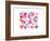 I Heart You Hearts-Sara Berrenson-Framed Premium Giclee Print