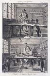Turning Wood, 1754-I Hinton-Framed Giclee Print