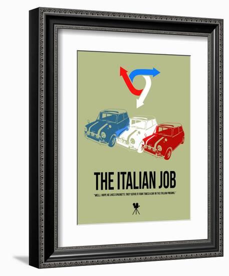 I Hope He Likes Spaghetti-David Brodsky-Framed Premium Giclee Print