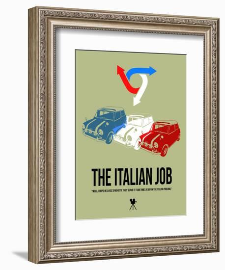 I Hope He Likes Spaghetti-David Brodsky-Framed Art Print