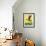 I is for Ibis-null-Framed Art Print displayed on a wall