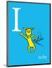 I is for Itchy (blue)-Theodor (Dr. Seuss) Geisel-Mounted Art Print