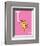 I is for Itchy (pink)-Theodor (Dr. Seuss) Geisel-Framed Art Print