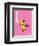 I is for Itchy (pink)-Theodor (Dr. Seuss) Geisel-Framed Art Print