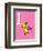 I is for Itchy (pink)-Theodor (Dr. Seuss) Geisel-Framed Art Print