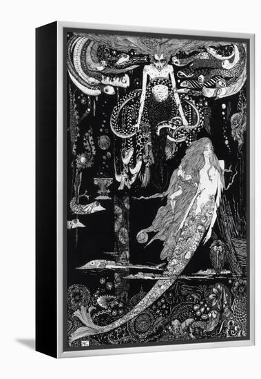 I Know What You Want' Said the Sea Witch-Harry Clarke-Framed Premier Image Canvas