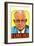 I Like Ike Political Sticker-null-Framed Giclee Print