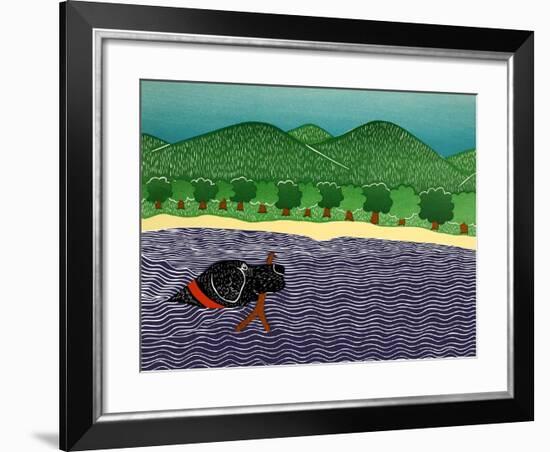 I Like Sticks-Stephen Huneck-Framed Giclee Print