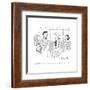 "I like the book club. I just think it was more fun when we were a coven." - New Yorker Cartoon-Victoria Roberts-Framed Premium Giclee Print
