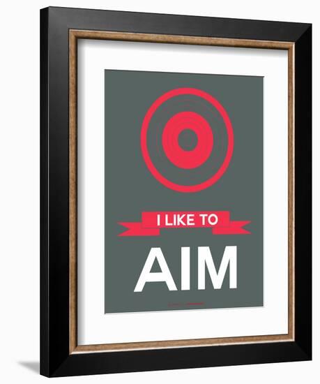 I Like to Aim 2-NaxArt-Framed Art Print