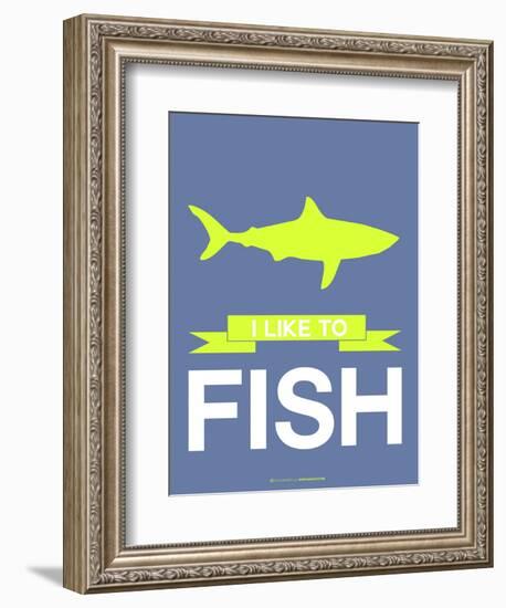 I Like to Fish 2-NaxArt-Framed Art Print