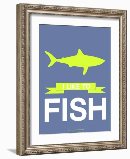 I Like to Fish 2-NaxArt-Framed Art Print